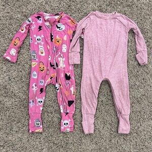 Velveteen and Little Sleepies 3-6 Month Girls Pajamas